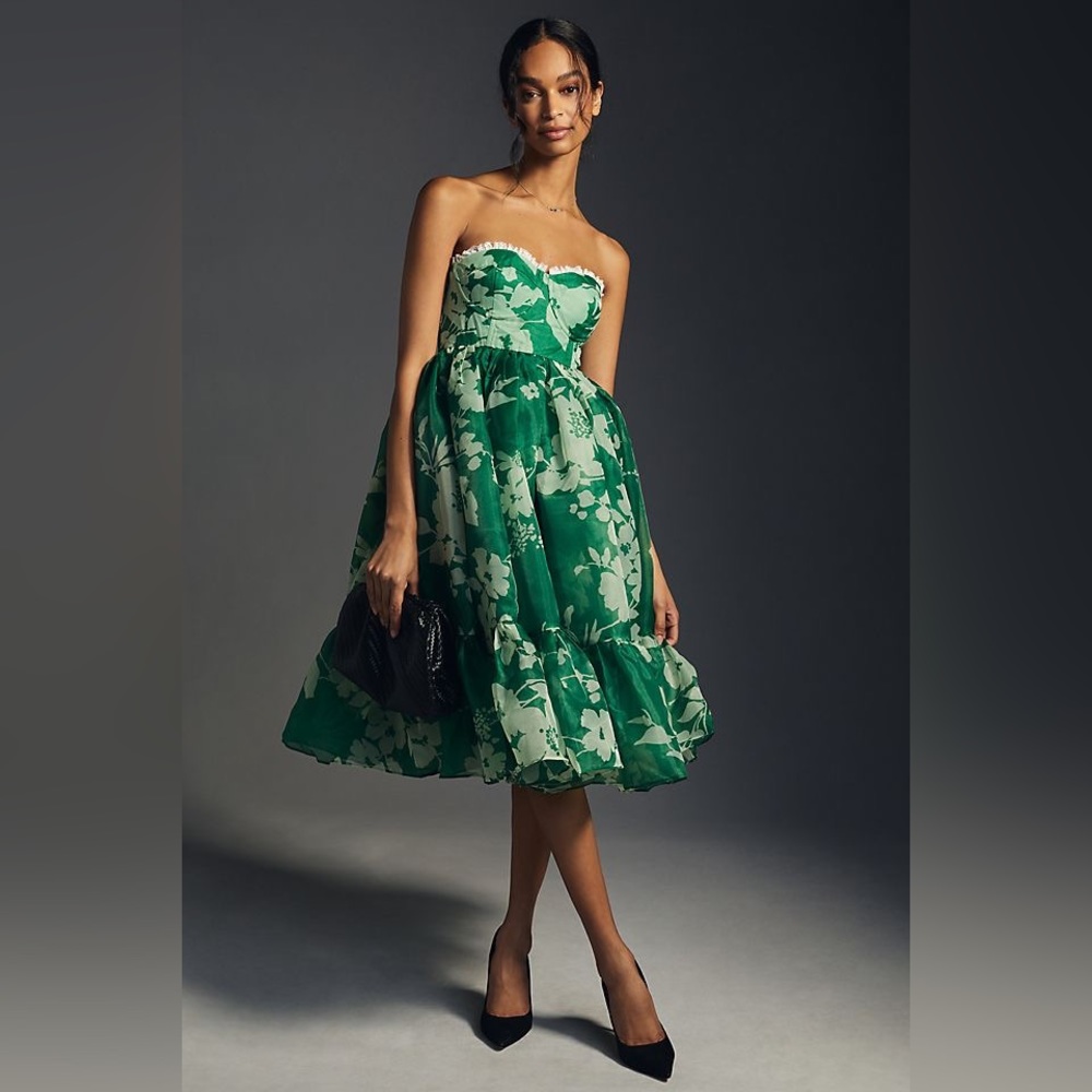 Selkie Corset Puff Dress Summer Fields